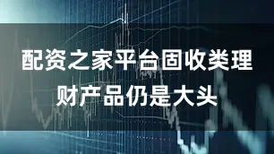 配资之家平台固收类理财产品仍是大头