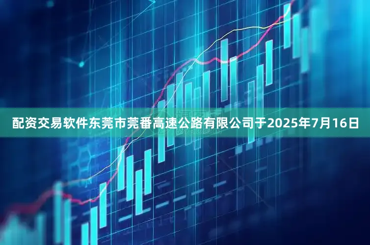 配资交易软件东莞市莞番高速公路有限公司于2025年7月16日